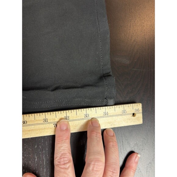 Haute Hippie Formal Jumpsuit Black 6 Wide Leg Lace Up Back Zip Sleeveless Strapp - Picture 8 of 13